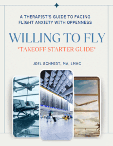 Takeoff Starter Guide cover designed for people with flight anxiety