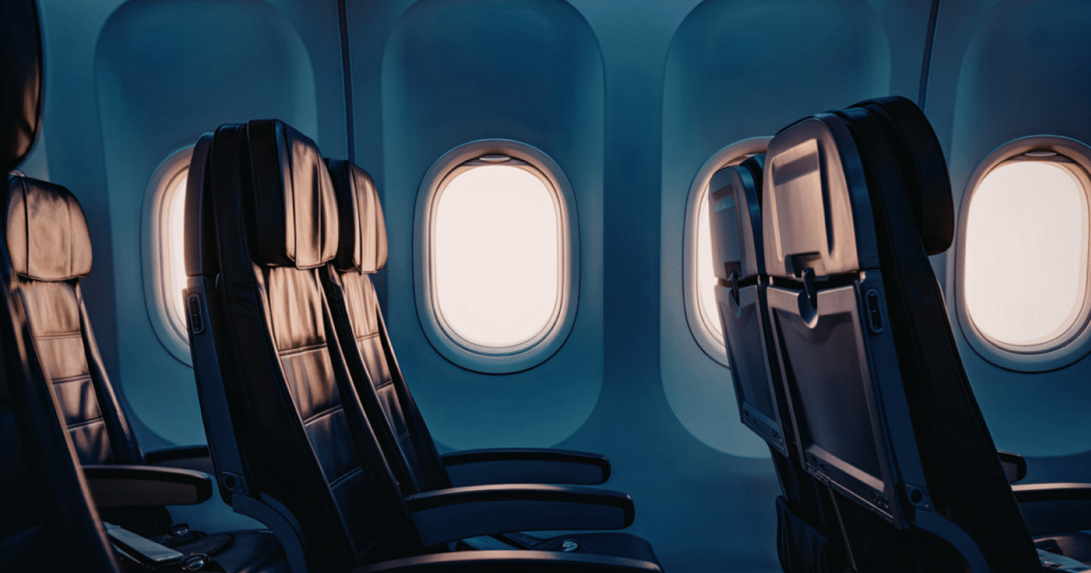 Airplane cabin